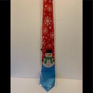 NEW Snowman Festive Holiday Necktie